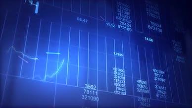 数字科技K线图金融股市经济素材视频的预览图